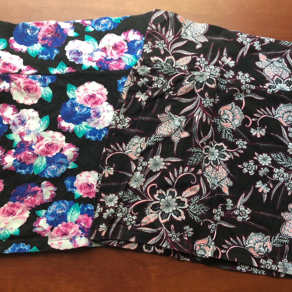 Patterned Skirts (Also selling separately)